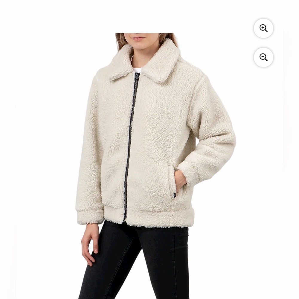 Vans‎ Snow Out Women's Sherpa Full Zip Jacket Size XS